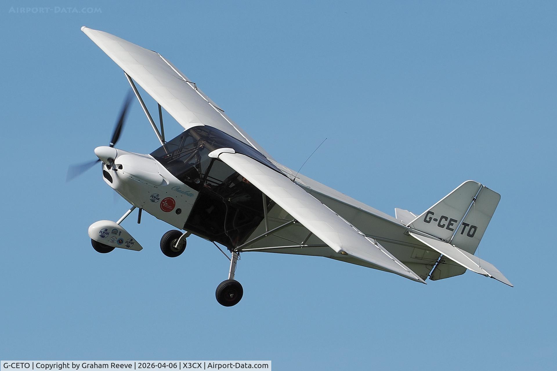 G-CETO, 2007 Skyranger Swift 912S(1) C/N BMAA/HB/541, Departing from Northrepps.