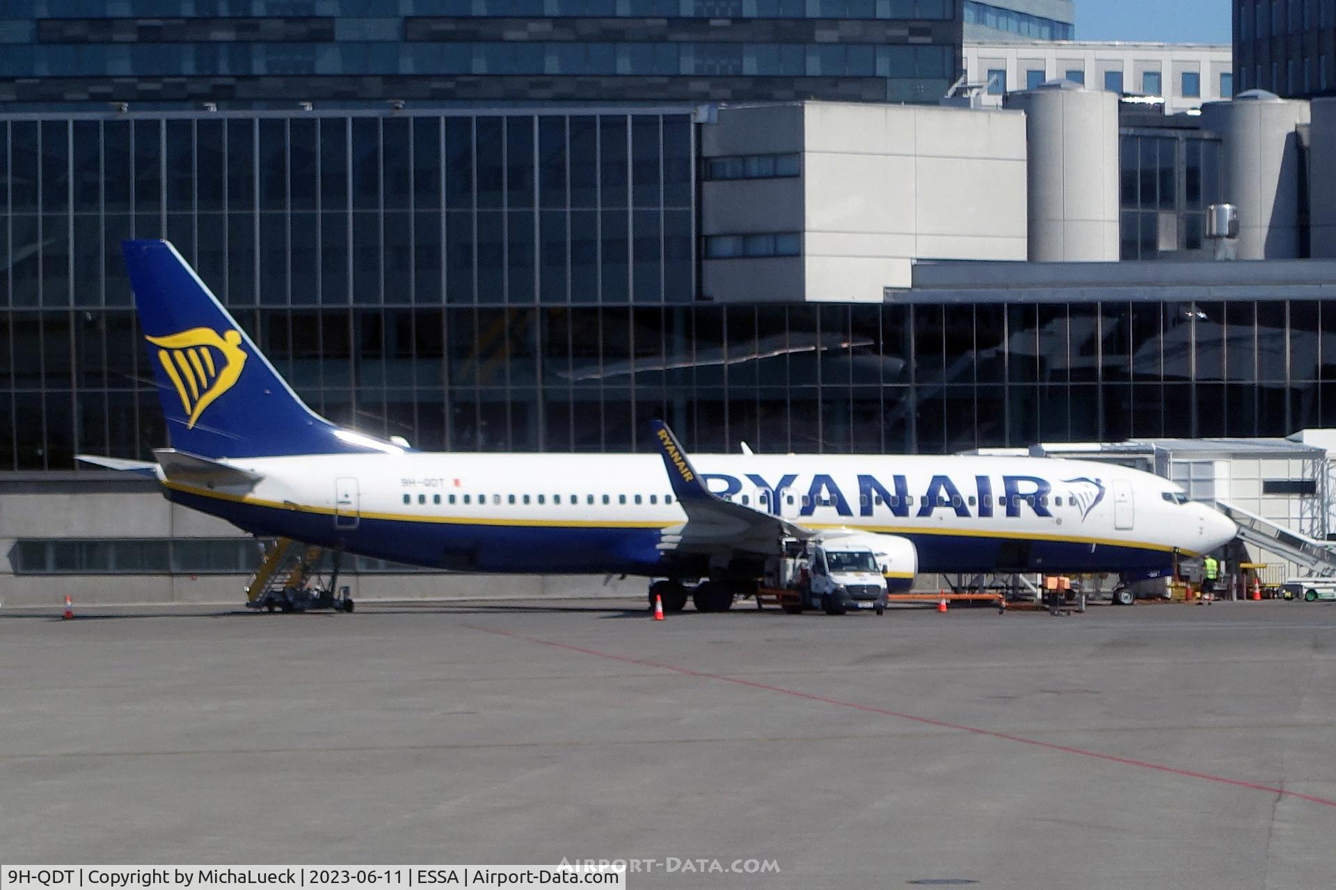 9H-QDT, 2017 Boeing 737-8AS C/N 44769, At Arlanda