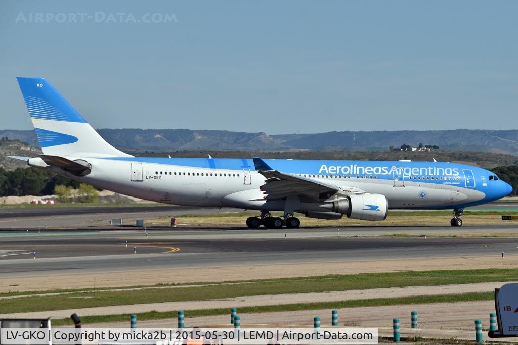LV-GKO, 2004 Airbus A330-203 C/N 587, Taxiing