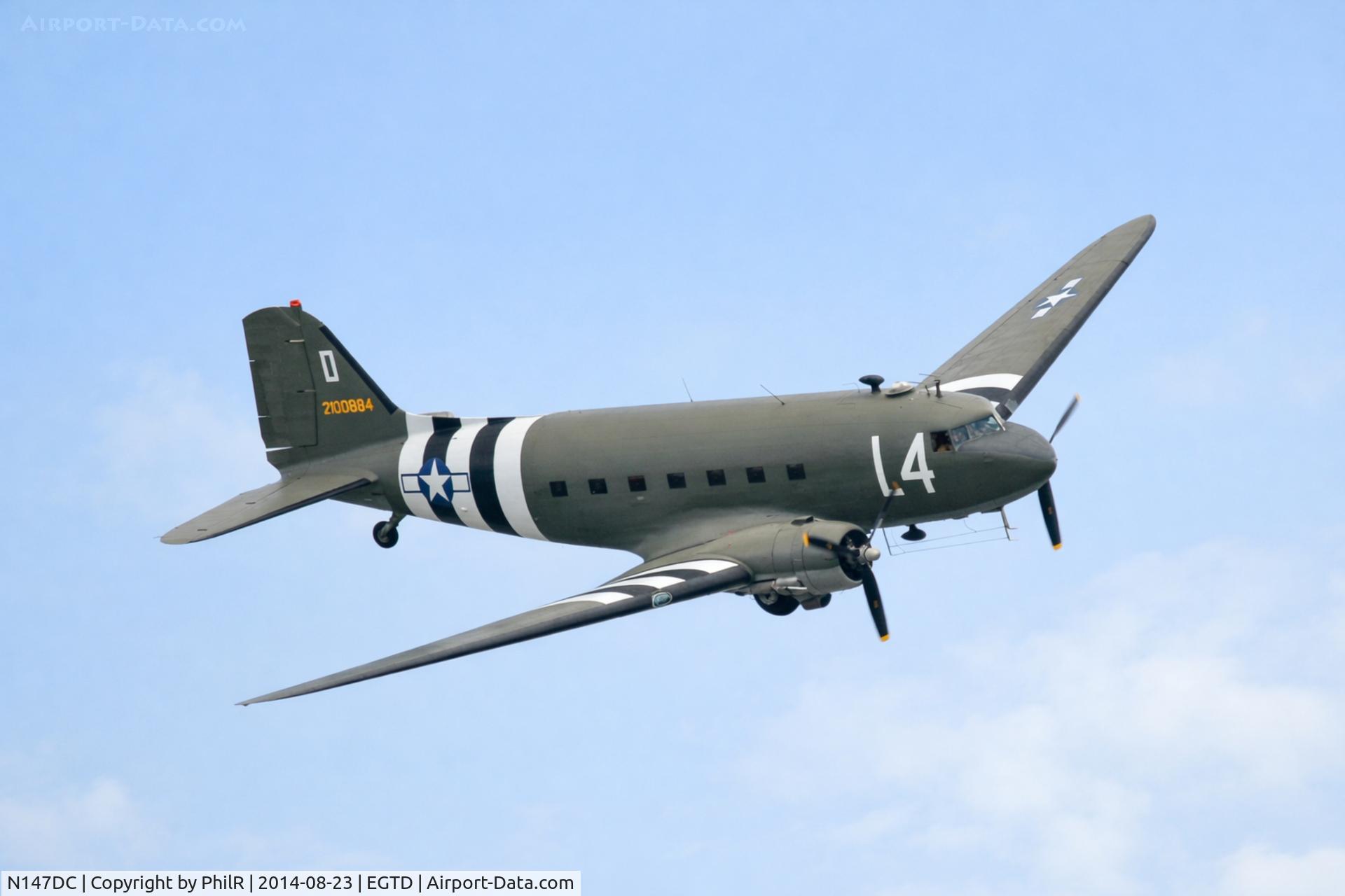 N147DC, 1943 Douglas C-47A-75-DL Skytrain C/N 19347, 2100884 (N147DC) 1942 C-47A Aces High Wings & Wheels Dunsfold 
