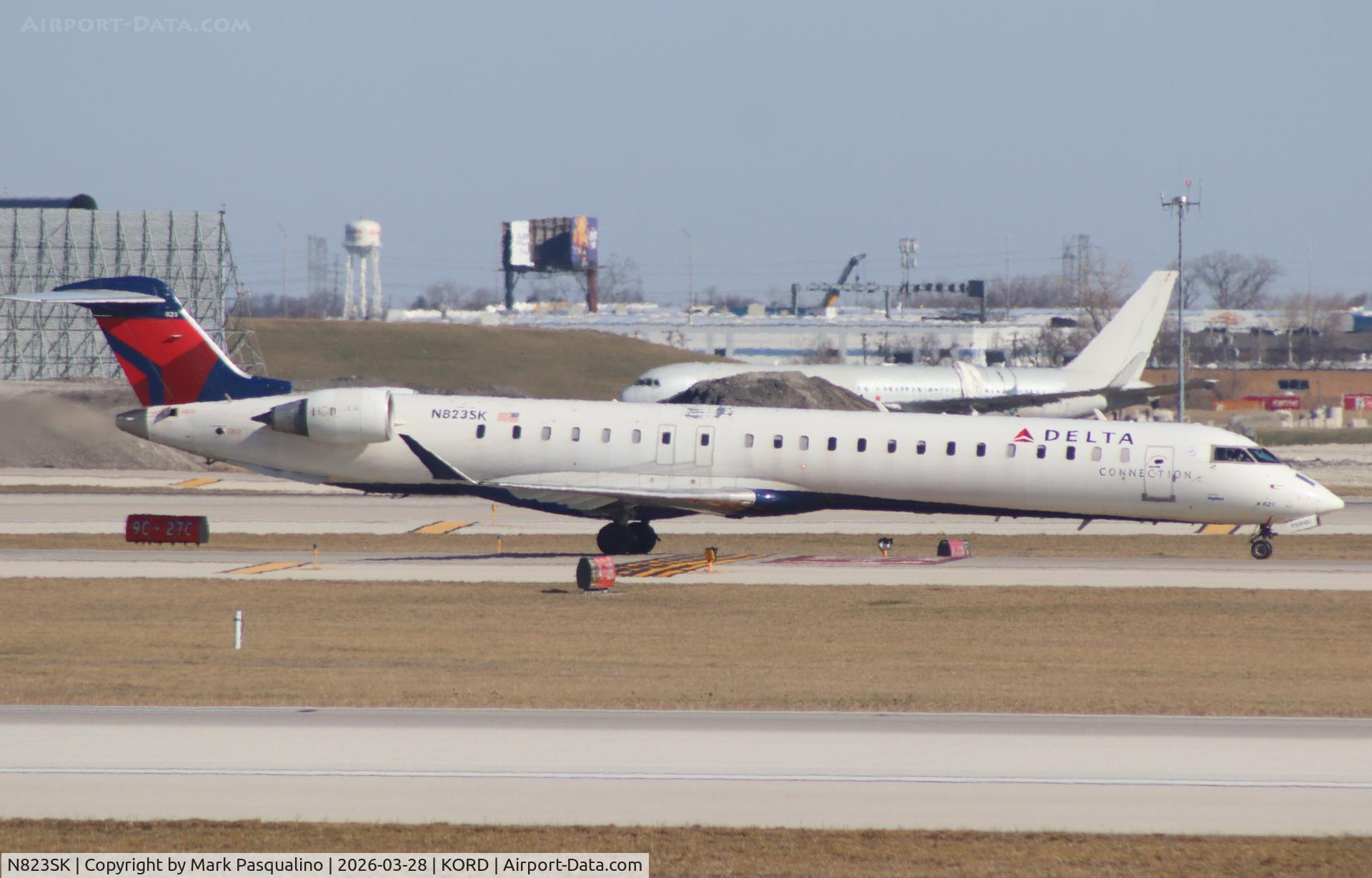 N823SK, 2008 Bombardier CRJ-900ER (CL-600-2D24) C/N 15205, CL-600-2D24