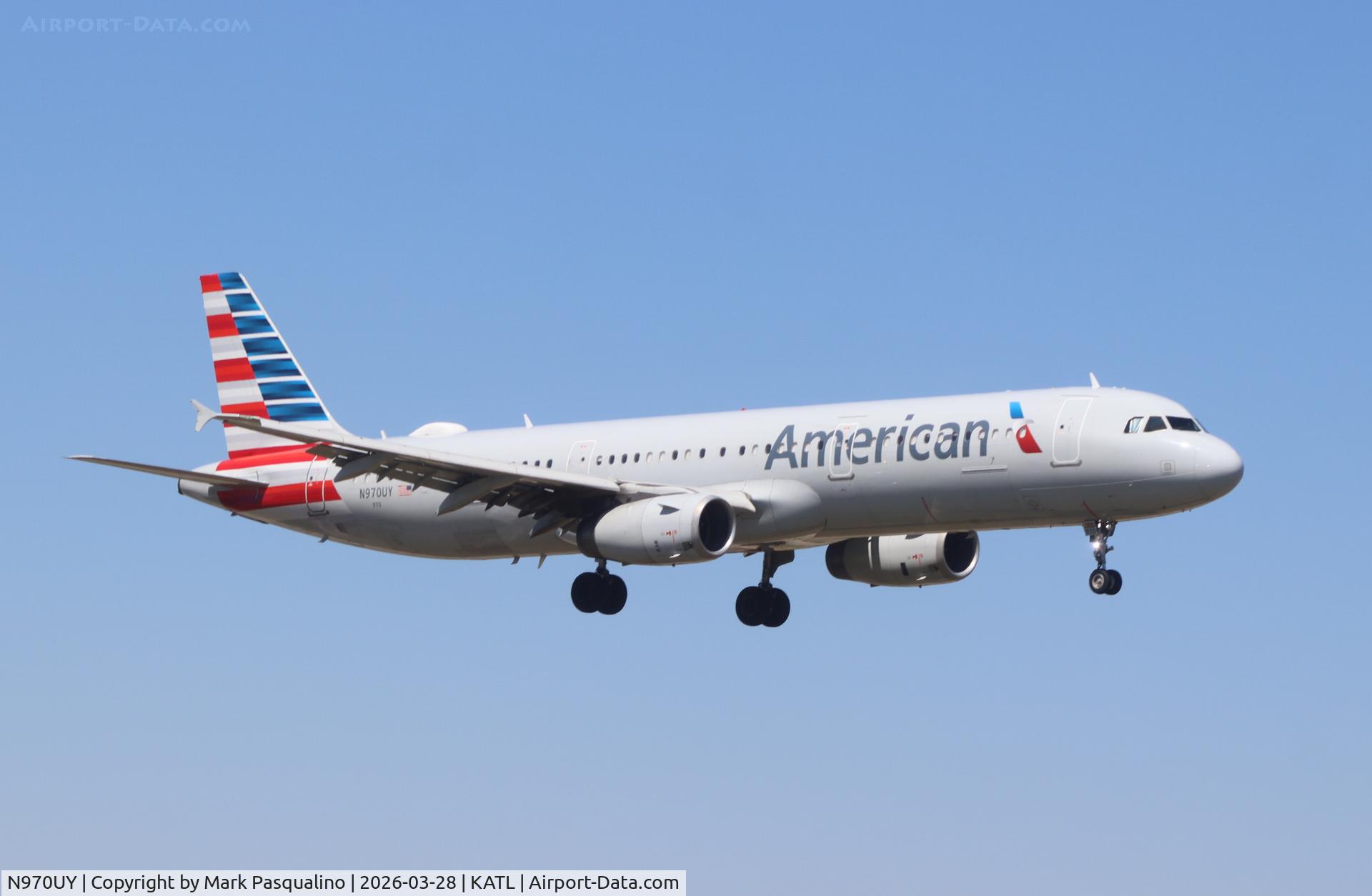 N970UY, 2009 Airbus A321-231 C/N 3924, Airbus A321-231