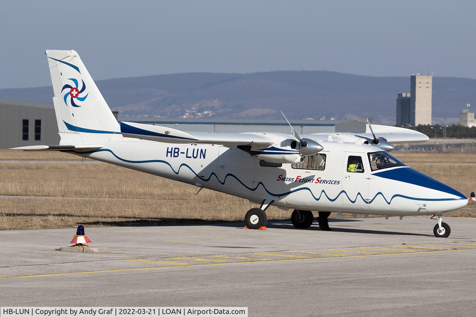 HB-LUN, 2012 Vulcanair P-68C C/N 469/C, Swiss Flight Services Vulcon P-68