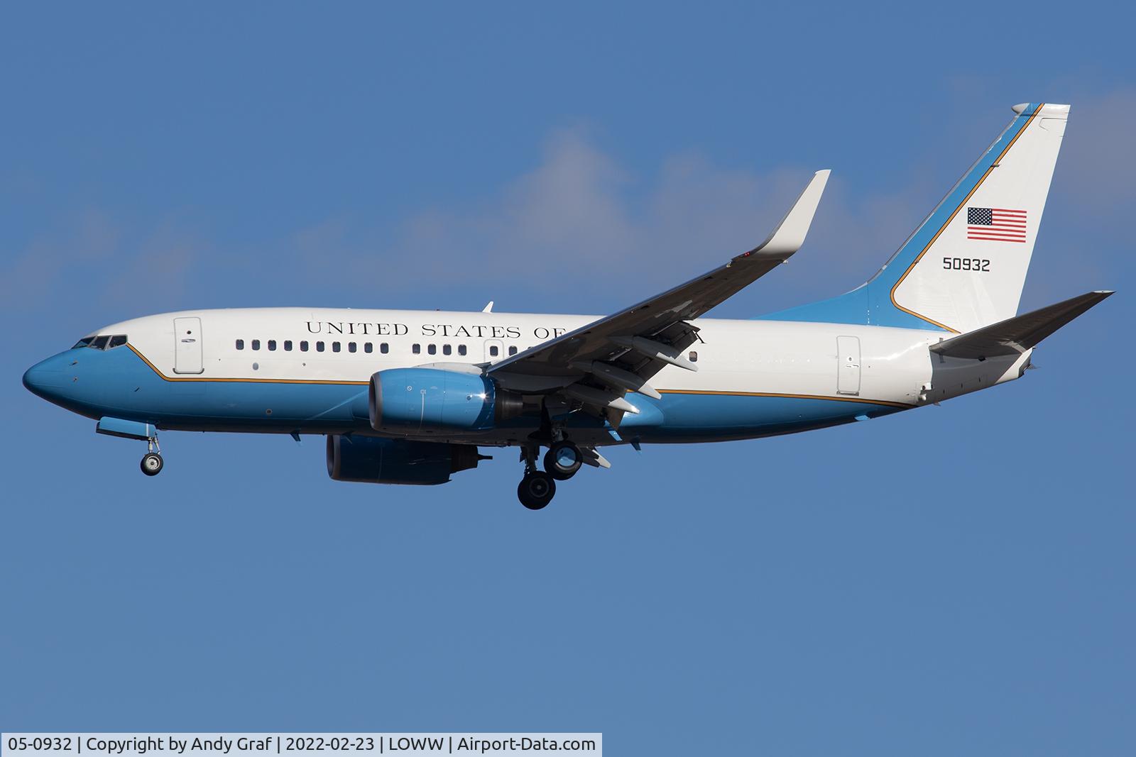 05-0932, 2006 Boeing C-40C Clipper (737-7BC BBJ) C/N 34808, USAF C-40