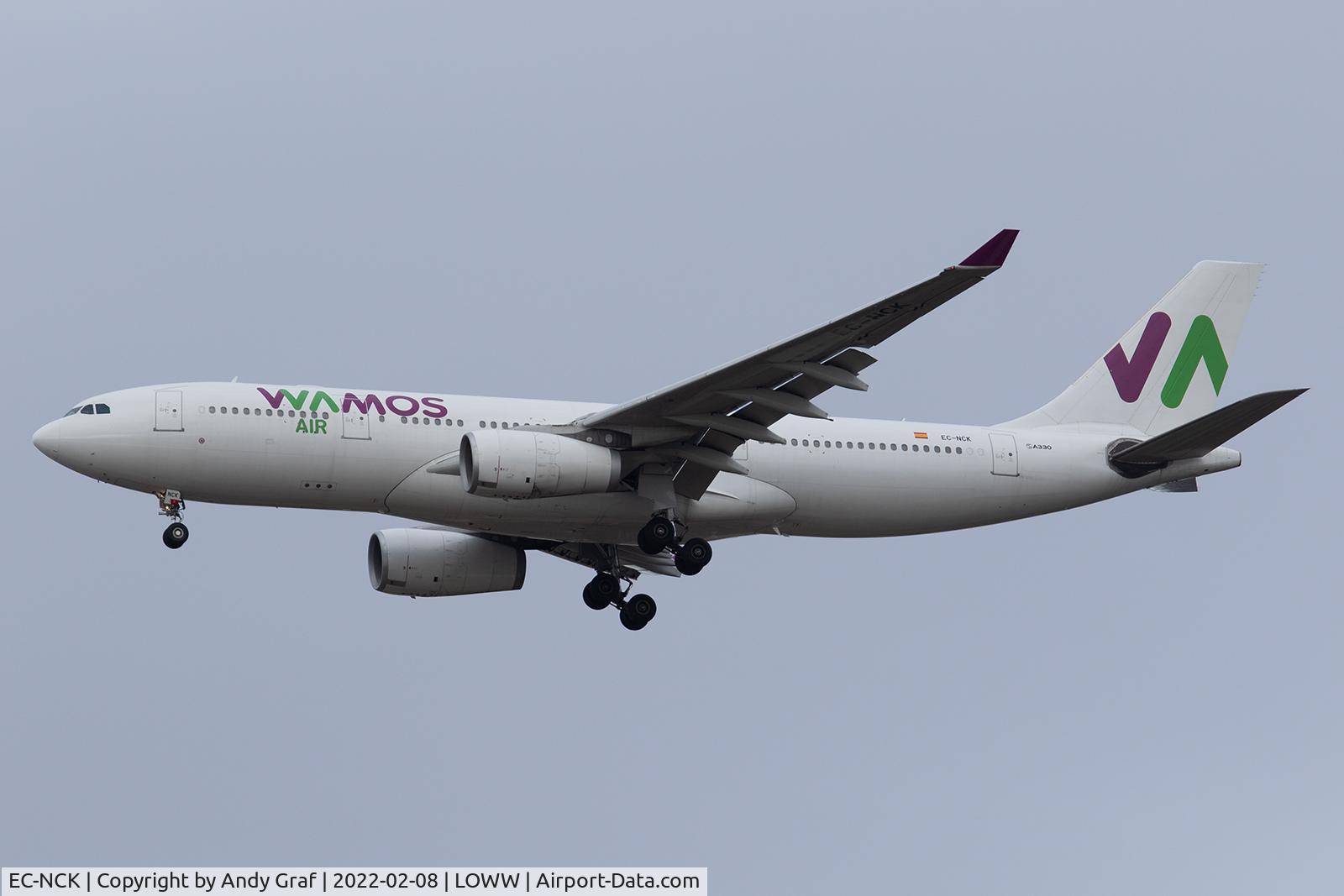 EC-NCK, 2007 Airbus A330-243 C/N 840, Wamos Air A330-200