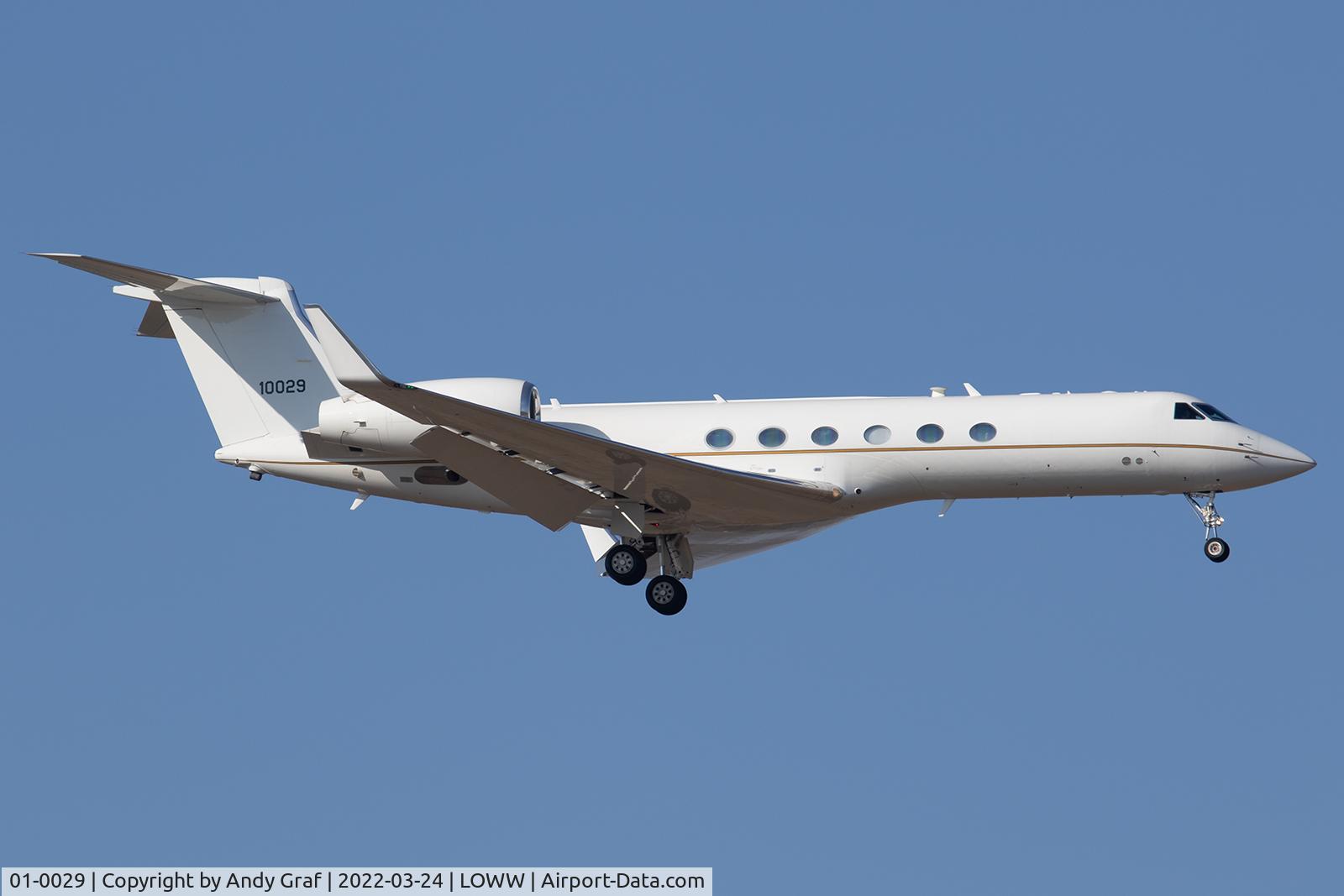 01-0029, 2002 Gulfstream C-37A C/N 624, USAF C-37