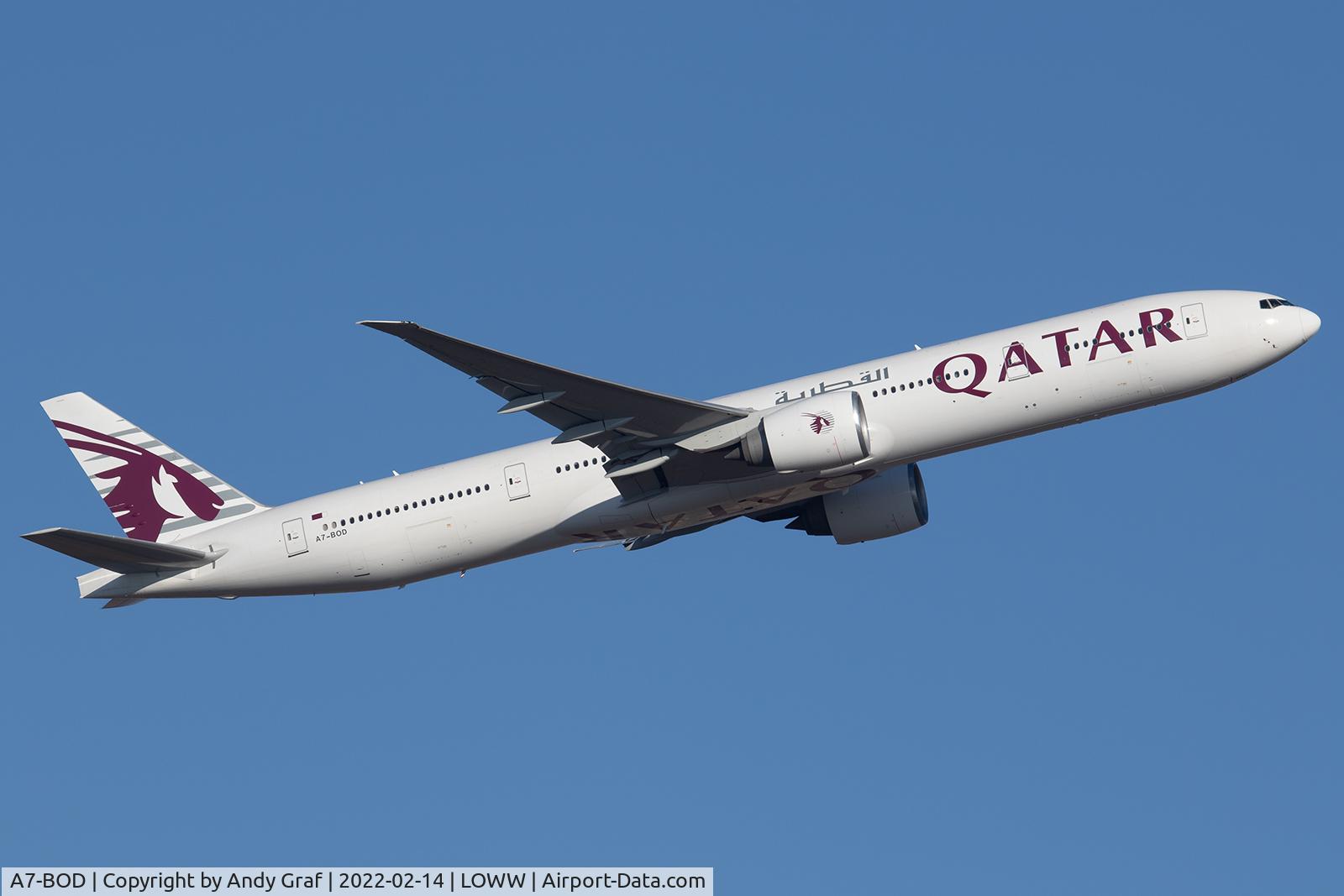 A7-BOD, 2009 Boeing 777-367ER C/N 36165, Qatar Airways 777-300