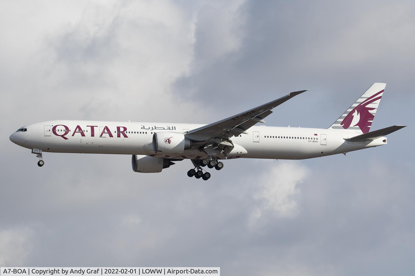 A7-BOA, 2009 Boeing 777-367ER C/N 36159, Qatar Airways 777-300