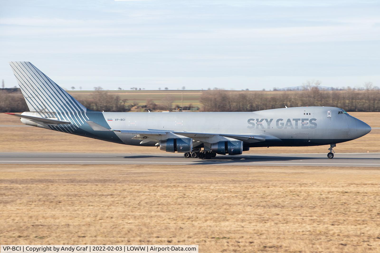 VP-BCI, 2001 Boeing 747-467F/SCD C/N 32571, Skygates 747-400