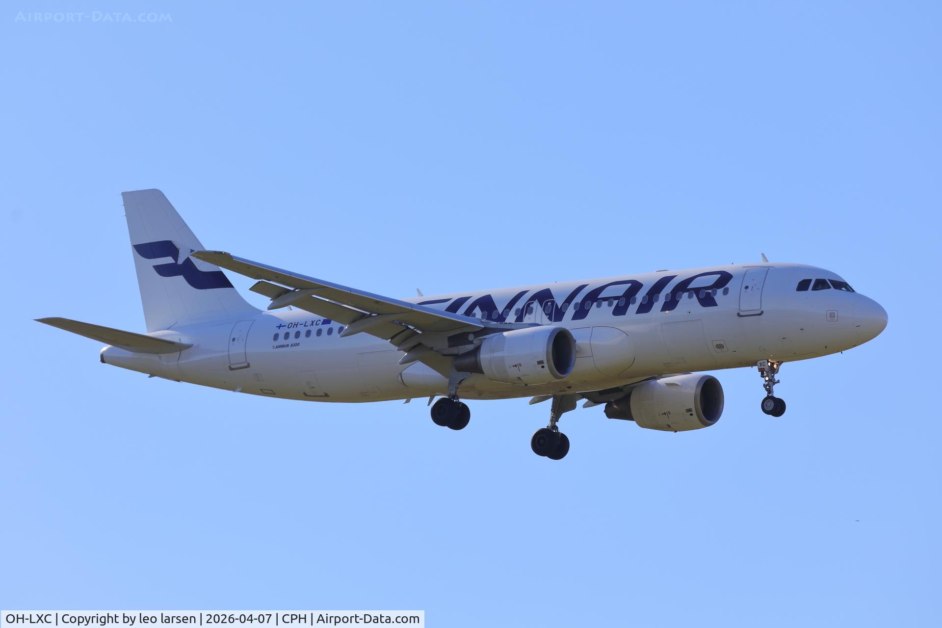OH-LXC, 2001 Airbus A320-214 C/N 1544, Copenhagen 7.4.2026