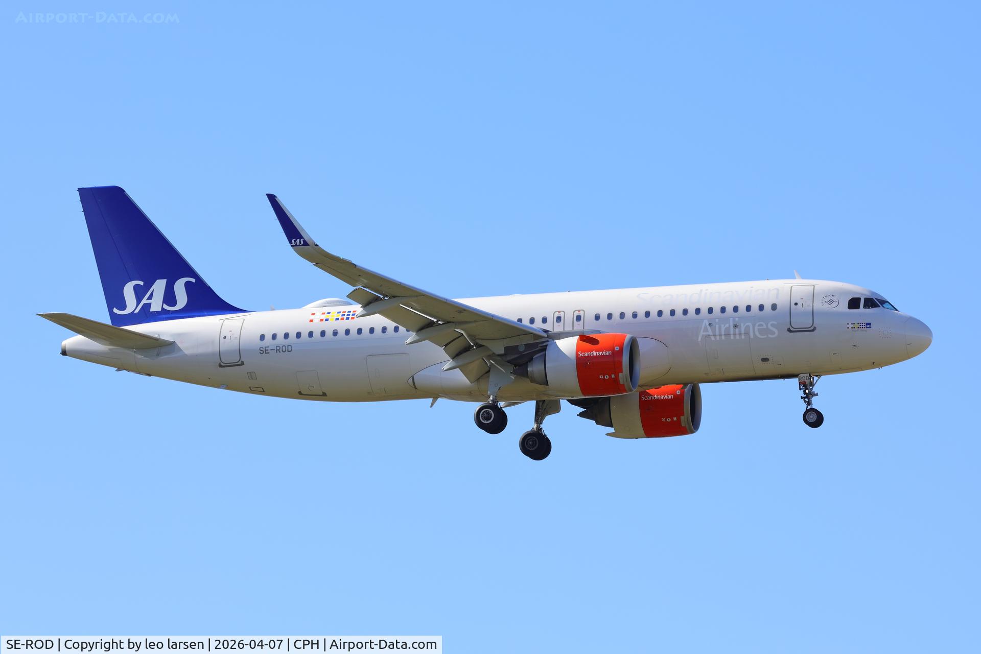 SE-ROD, 2017 Airbus A320-251N C/N 7755, Copenhagen 7.4.2026