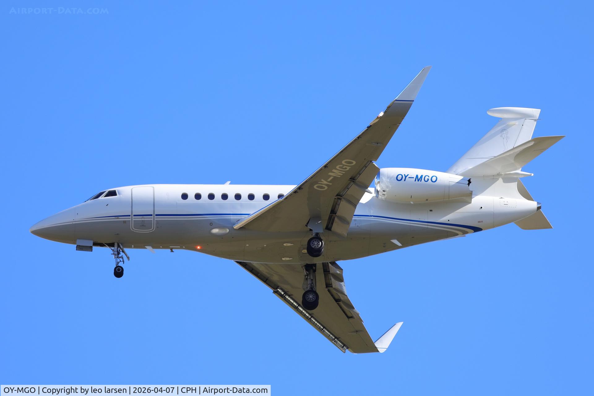 OY-MGO, 2022 Dassault Falcon 2000LX C/N 394, Copenhagen 7.4.2026