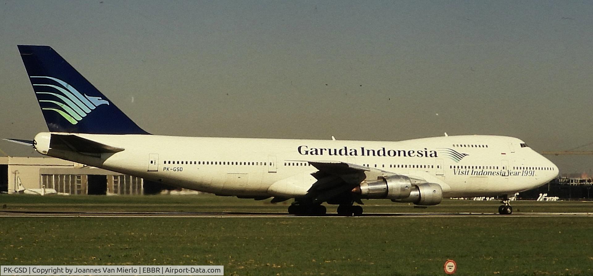 PK-GSD, 1980 Boeing 747-2U3B C/N 22249, ex-slide