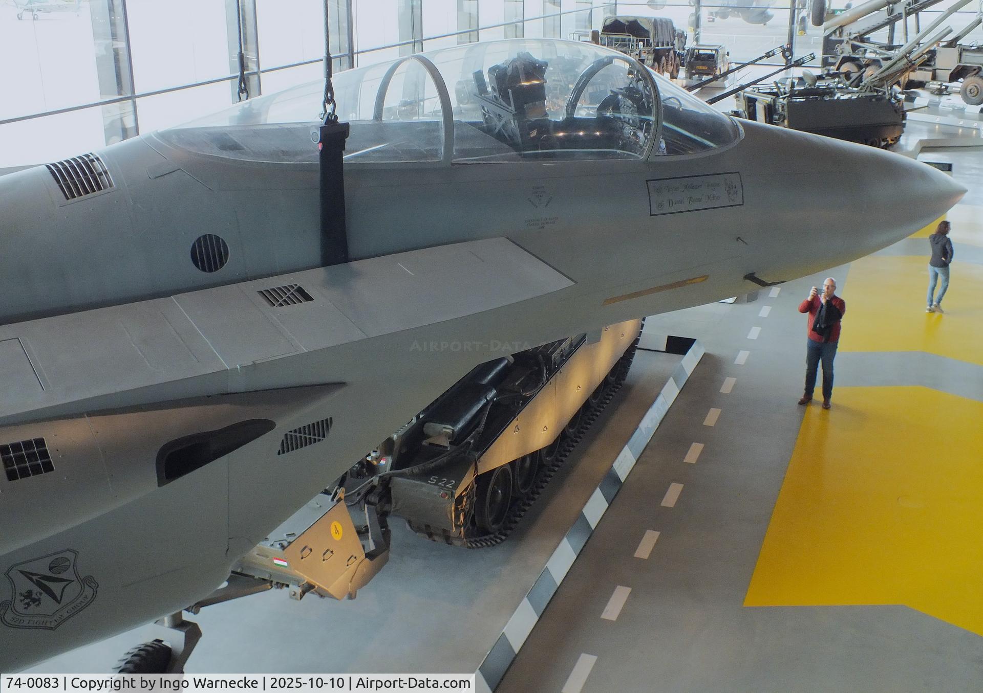 74-0083, 1974 McDonnell Douglas F-15A Eagle C/N 0055/A044, McDonnell Douglas F-15A Eagle displayed as 