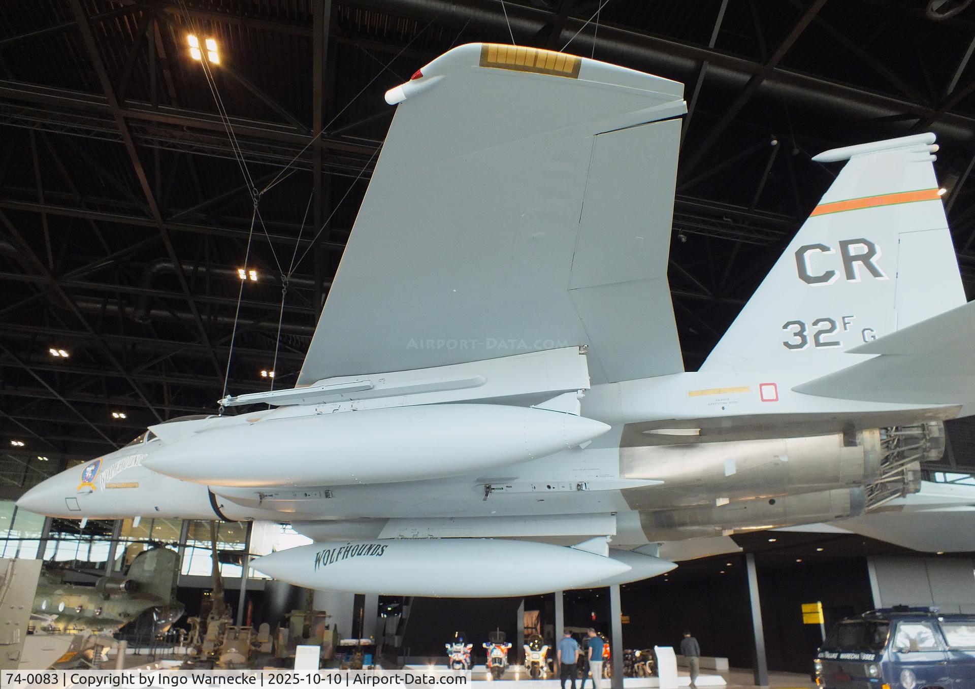 74-0083, 1974 McDonnell Douglas F-15A Eagle C/N 0055/A044, McDonnell Douglas F-15A Eagle displayed as 