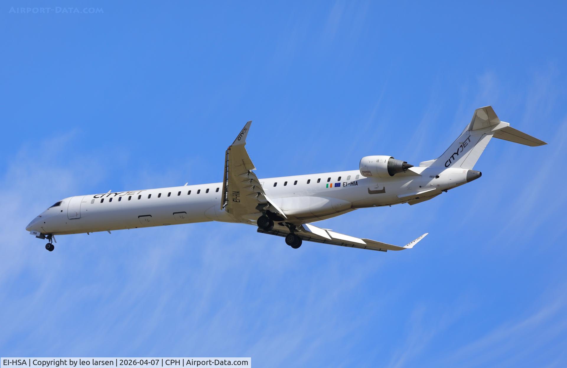EI-HSA, 2006 Bombardier CRJ 900LR (CL-600-2D24) C/N 15080, Copenhagen 7.4.2026