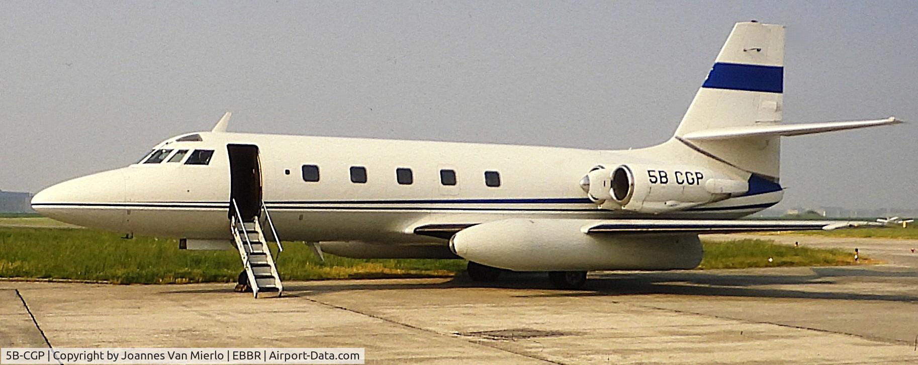 5B-CGP, 1968 Lockheed L-1329 JetStar 731 C/N 5128, ex-slide