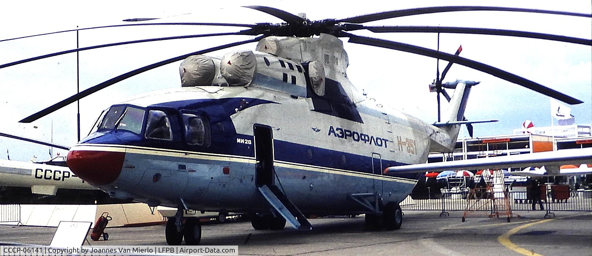 CCCP-06141, Mil Mi-26 C/N 00935232, Le Bourget '81