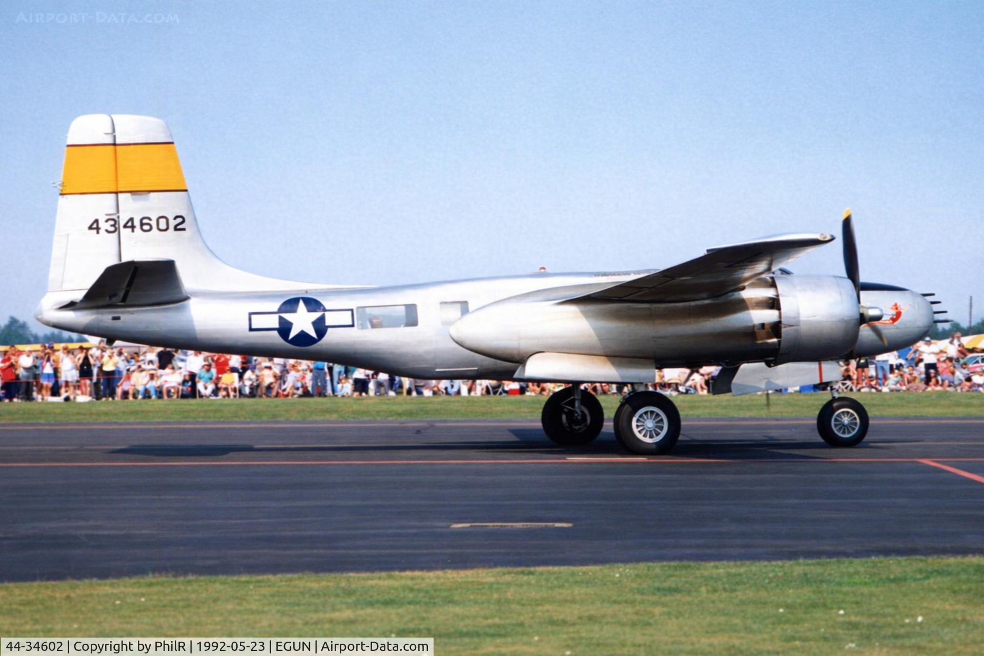 44-34602, 1944 Douglas A-26B Invader C/N 27881, 44-34602 1944 Douglas A-26B Invader USAF Mildenhall 
