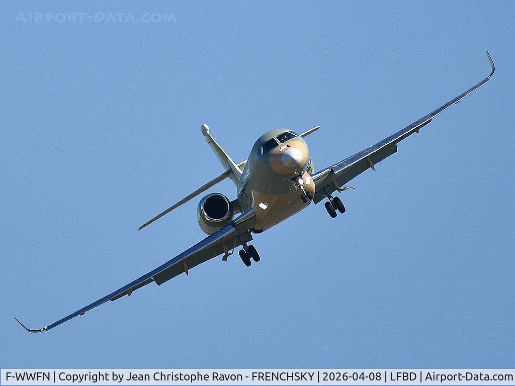 F-WWFN, 2025 DASSAULT AVIATION FALCON 6X C/N 42, MEDOC 2