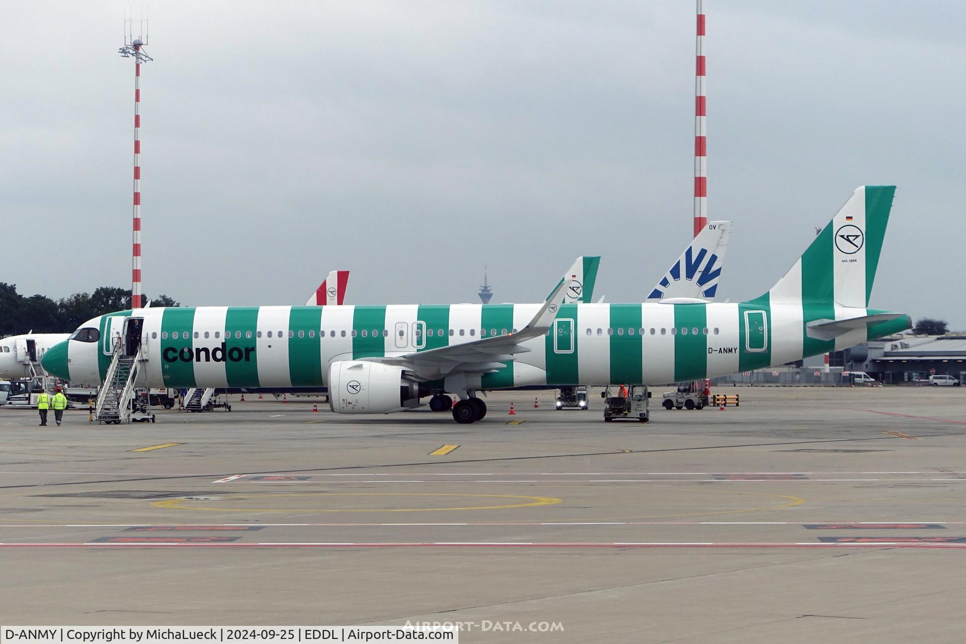 D-ANMY, 2024 Airbus A321-271NX C/N 11986, The green beach towel livery