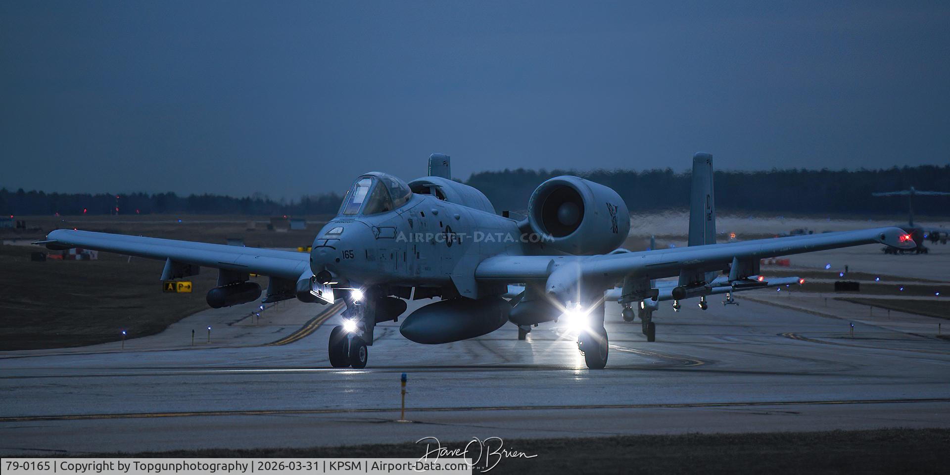 79-0165, 1980 Fairchild A-10C C/N A10-0429, TABOR93