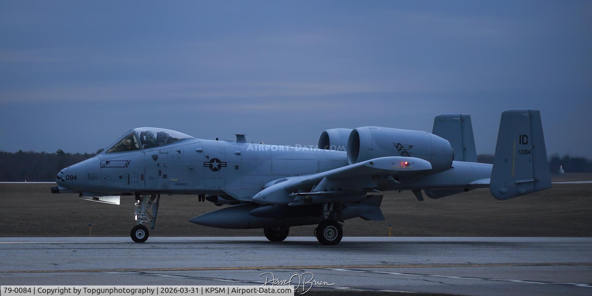 79-0084, 1979 Fairchild Republic A-10C Thunderbolt II C/N A10-0348, TABOR94