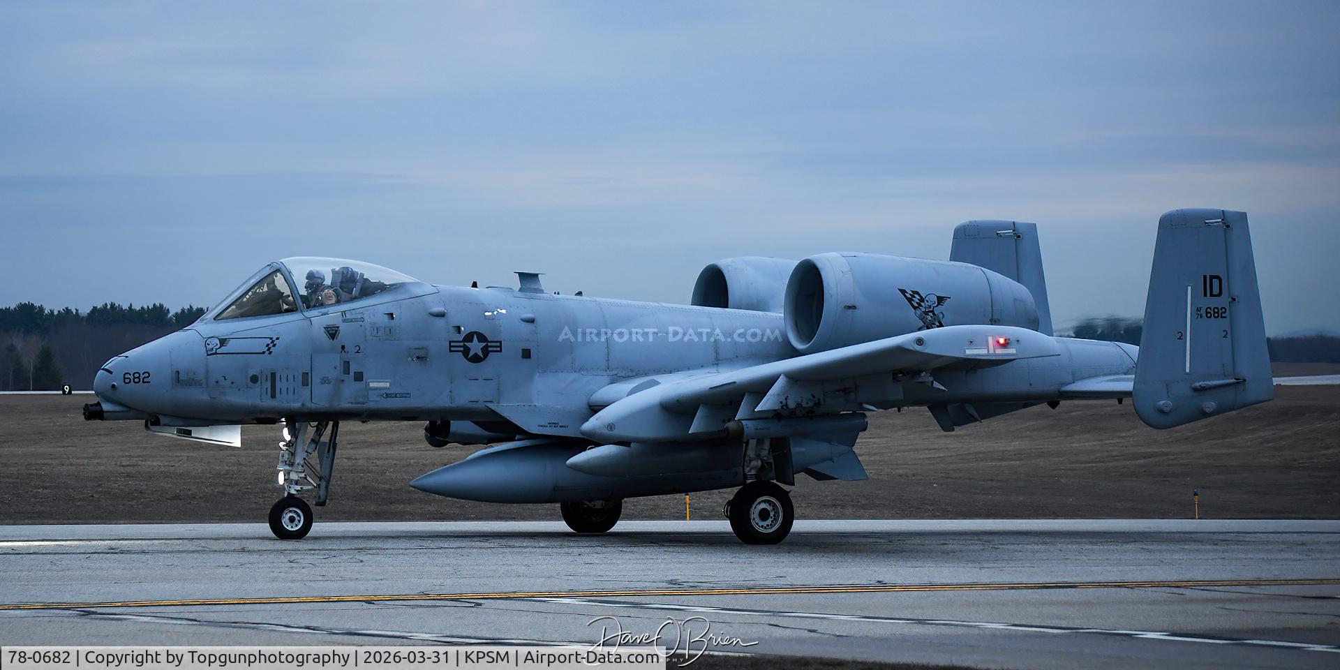 78-0682, 1978 Fairchild Republic A-10C Thunderbolt II C/N A10-0302, TABOR98