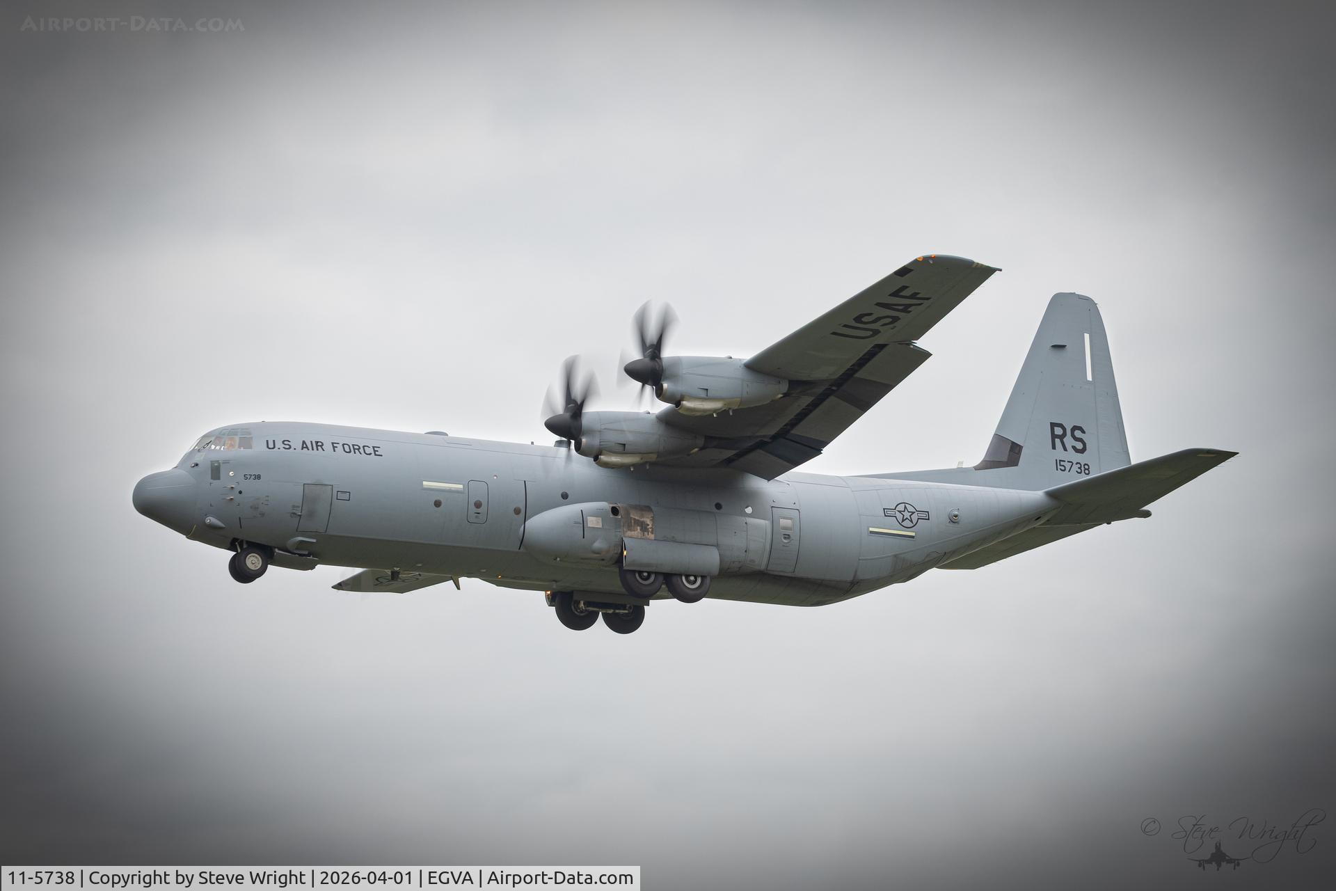 11-5738, 2013 Lockheed Martin C-130J-30 Super Hercules C/N 382-5738, Operation Epic Fury, RAF Fairford. England