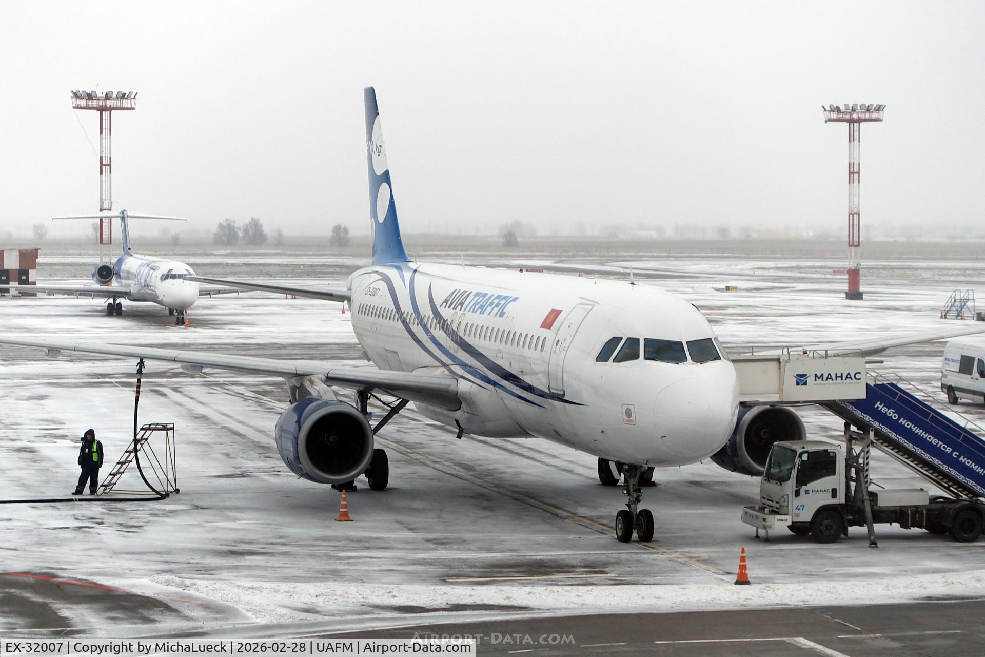 EX-32007, 1993 Airbus A320-231 C/N 0406, At Bishkek Manas Airport