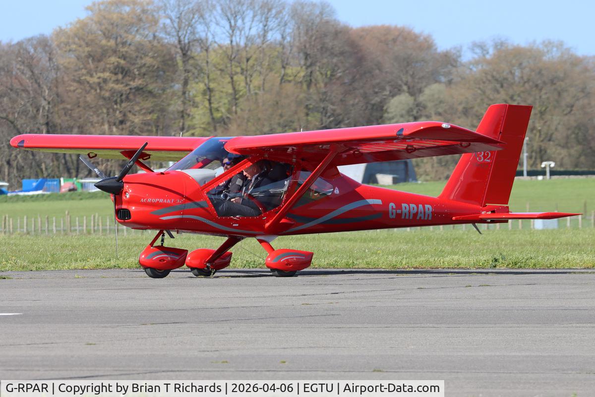 G-RPAR, 2025 Aeroprakt A-32 Vixxen C/N A32361, Resting at EGTU