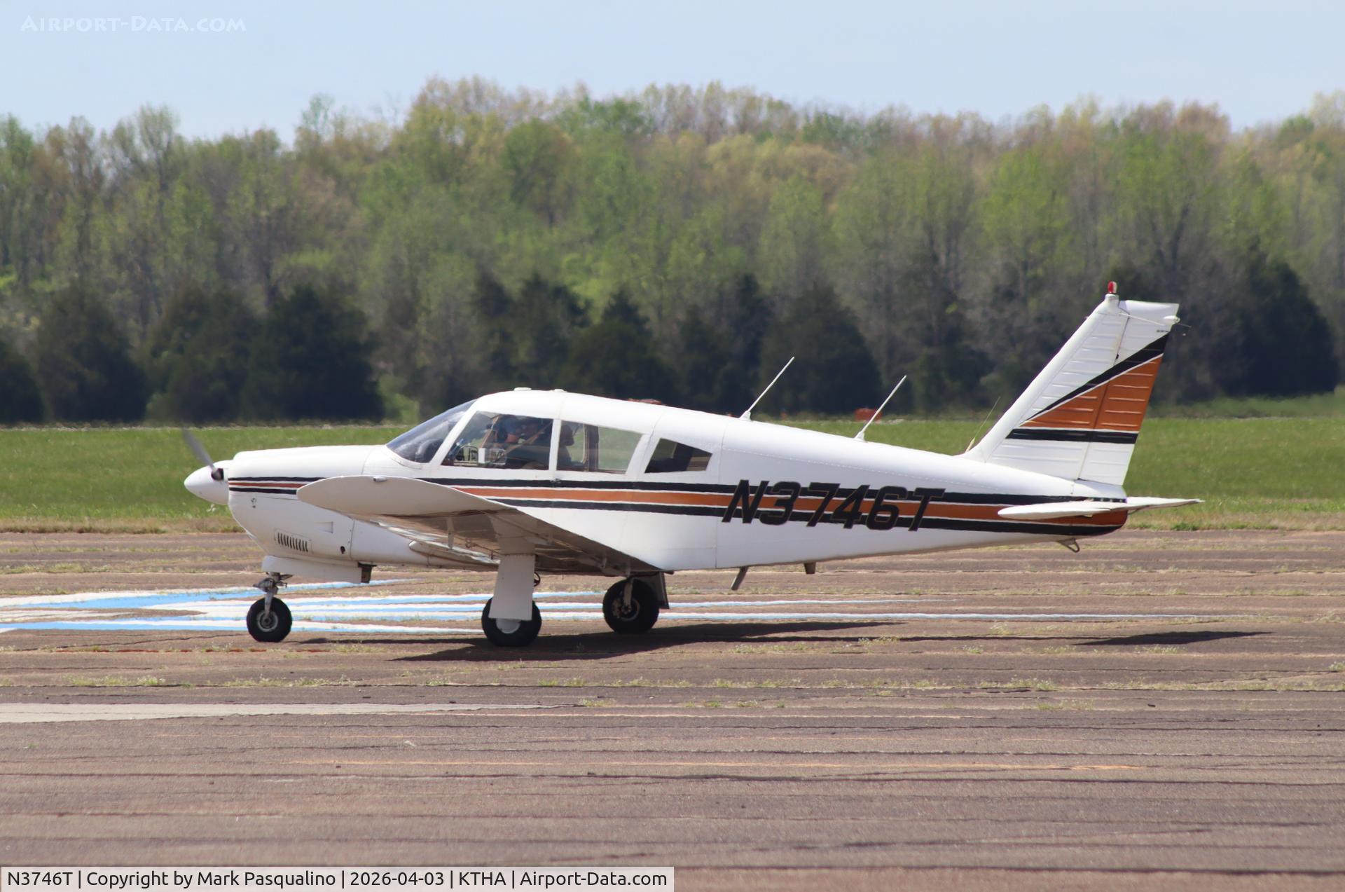 N3746T, 1968 Piper PA-28R-180 Cherokee Arrow C/N 28R-30958, Piper PA-28R-180
