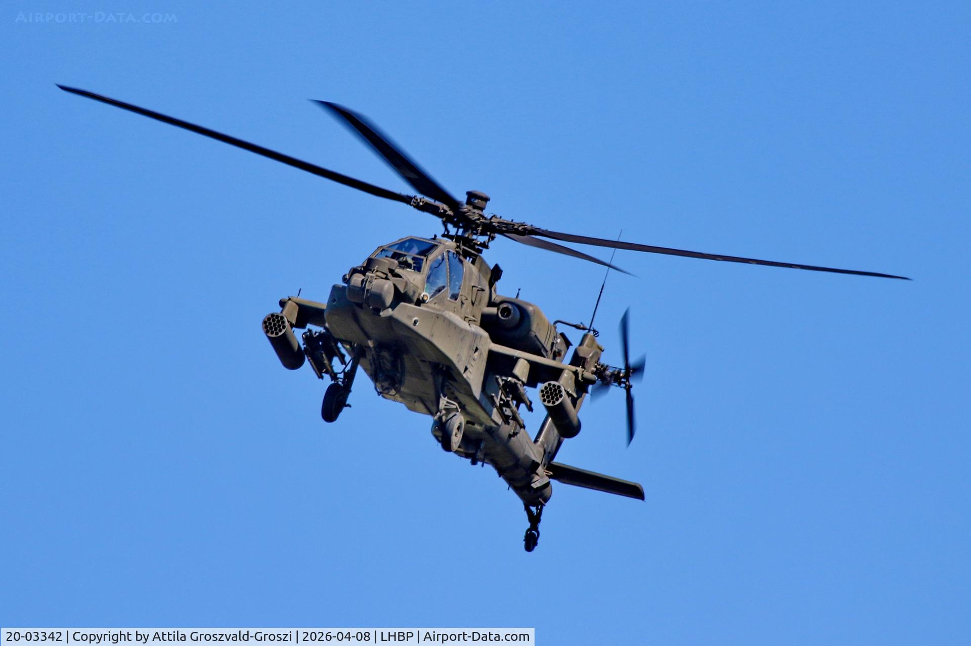 20-03342, 2020 Boeing AH-64E Apache Guardian C/N NM342, LHBP - Budapest Liszt Ferenc Airport (BUD)