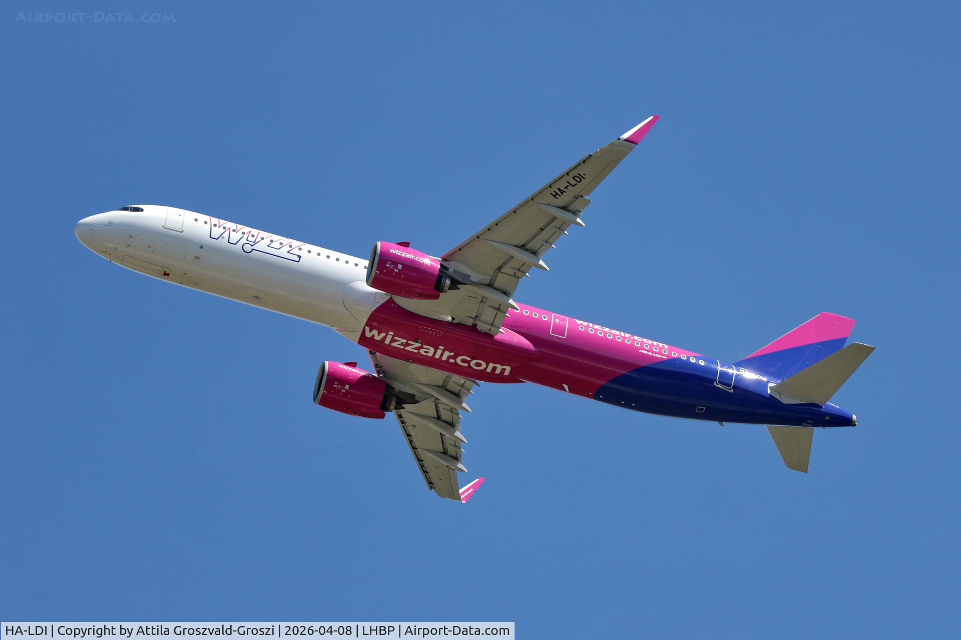 HA-LDI, 2025 Airbus 321-271NX (NEO) C/N 12983, LHBP - Budapest Liszt Ferenc Airport (BUD)