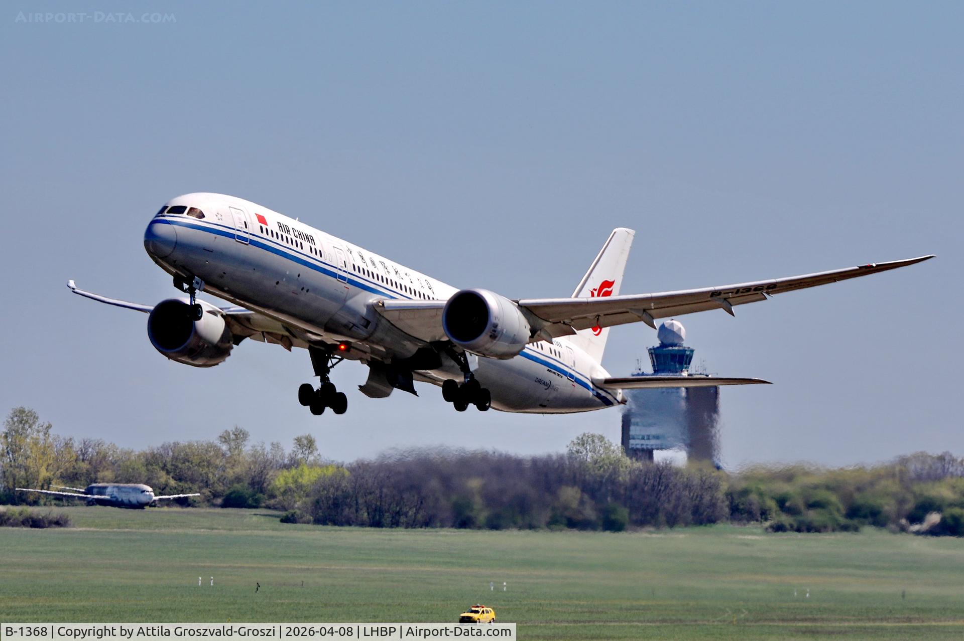 B-1368, 2018 Boeing 787-9 Dreamliner Dreamliner C/N 34318, LHBP - Budapest Liszt Ferenc Airport (BUD)