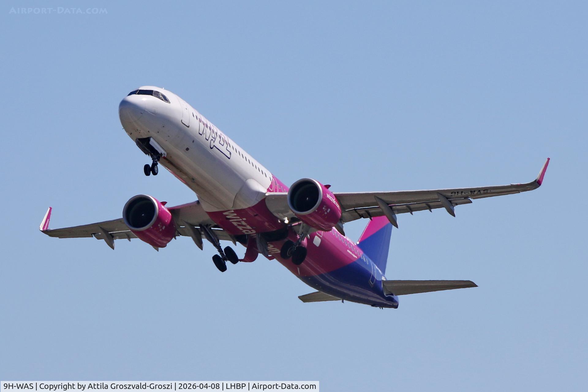 9H-WAS, 2023 Airbus A321-271NX C/N 11651, LHBP - Budapest Liszt Ferenc Airport (BUD)