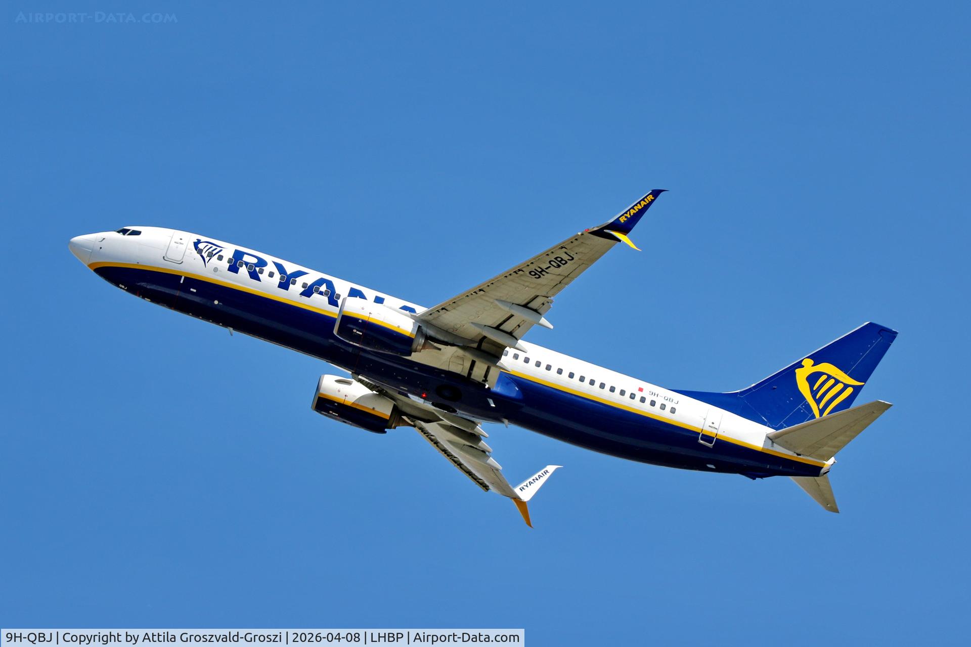 9H-QBJ, 2015 Boeing 737-8AS C/N 44706, LHBP - Budapest Liszt Ferenc Airport (BUD)