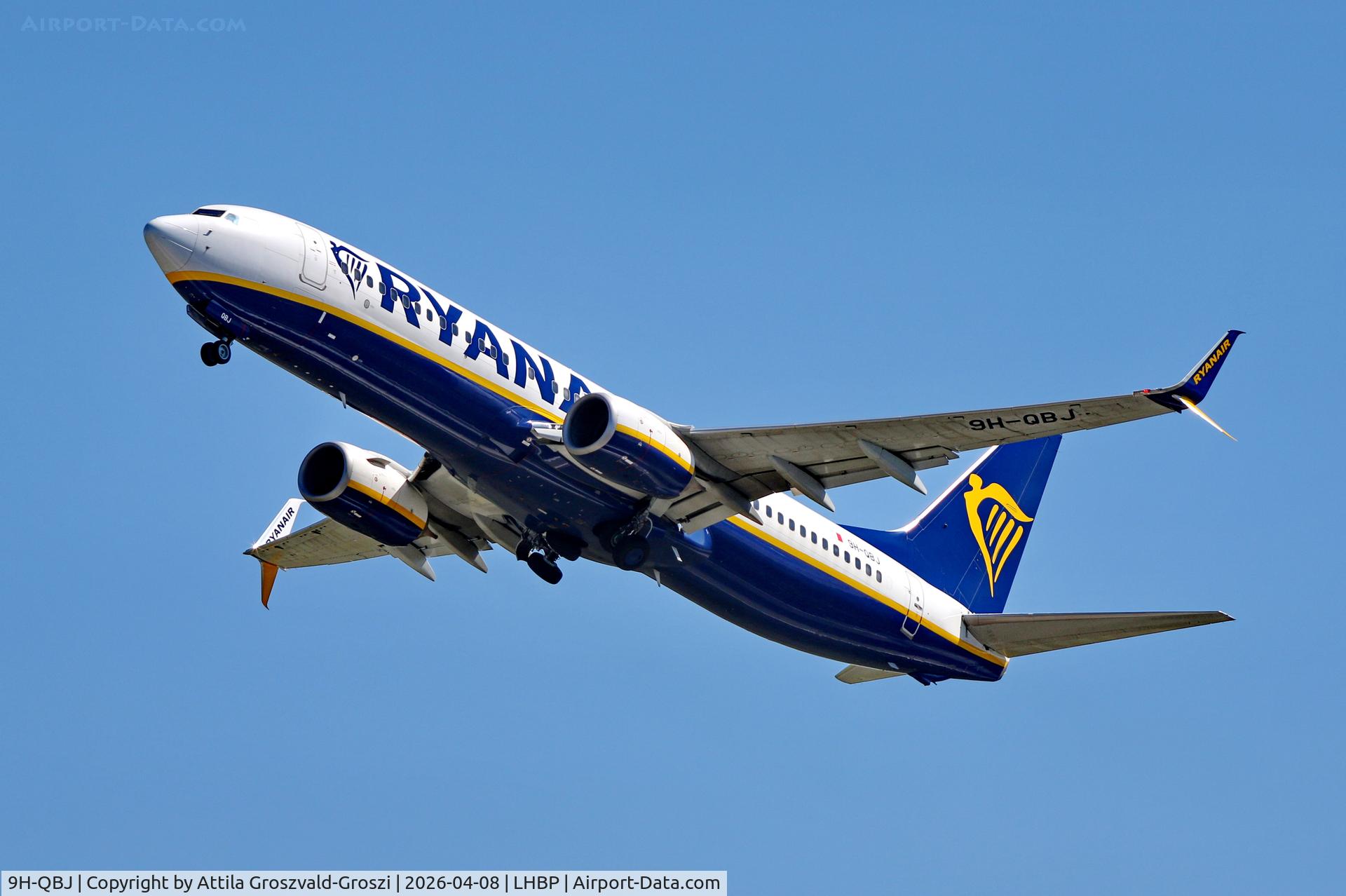 9H-QBJ, 2015 Boeing 737-8AS C/N 44706, LHBP - Budapest Liszt Ferenc Airport (BUD)