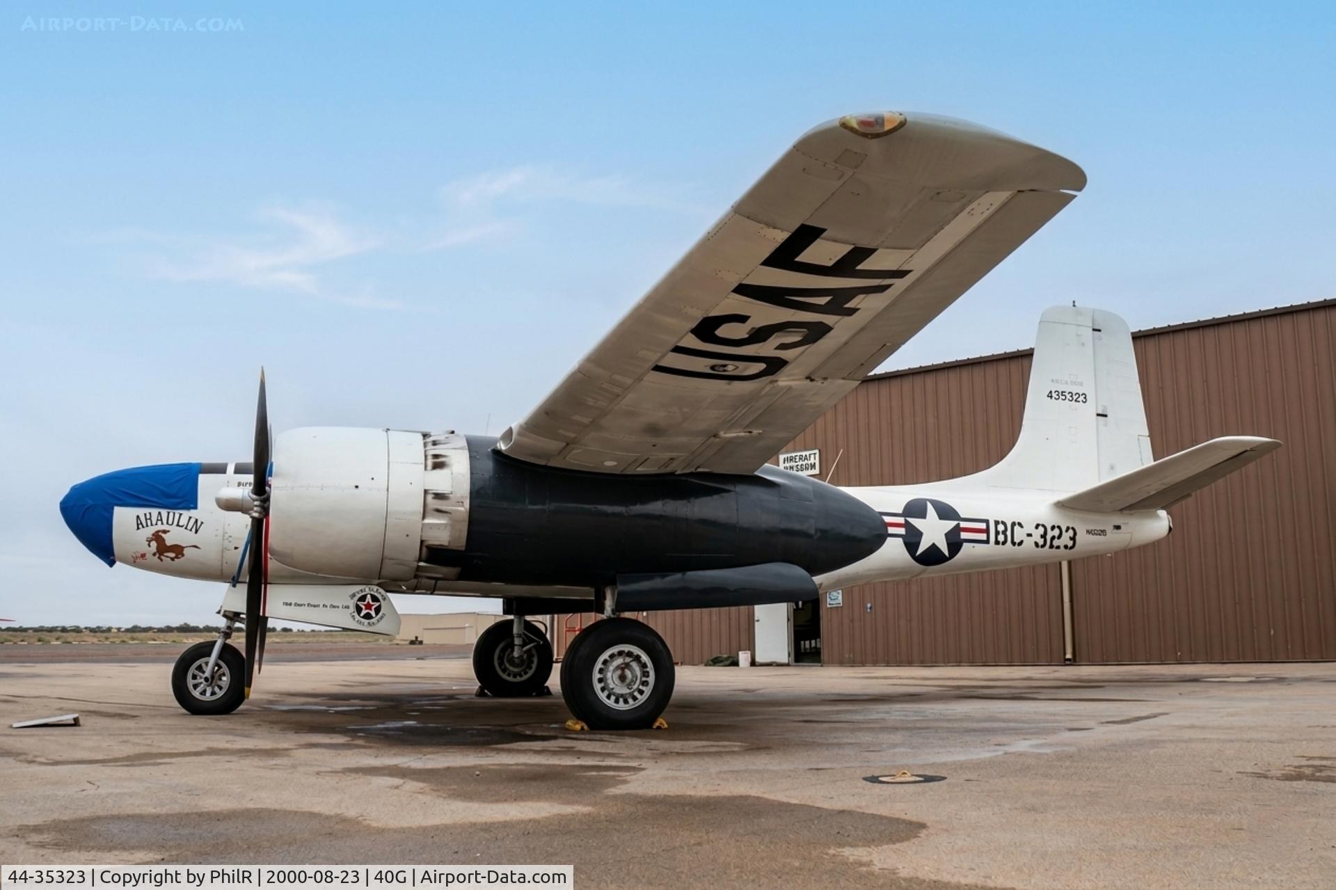 44-35323, 1944 Douglas RB-26C Invader C/N 28602, 44-35323 1945 Douglas A-26 Invader USAF Valle 