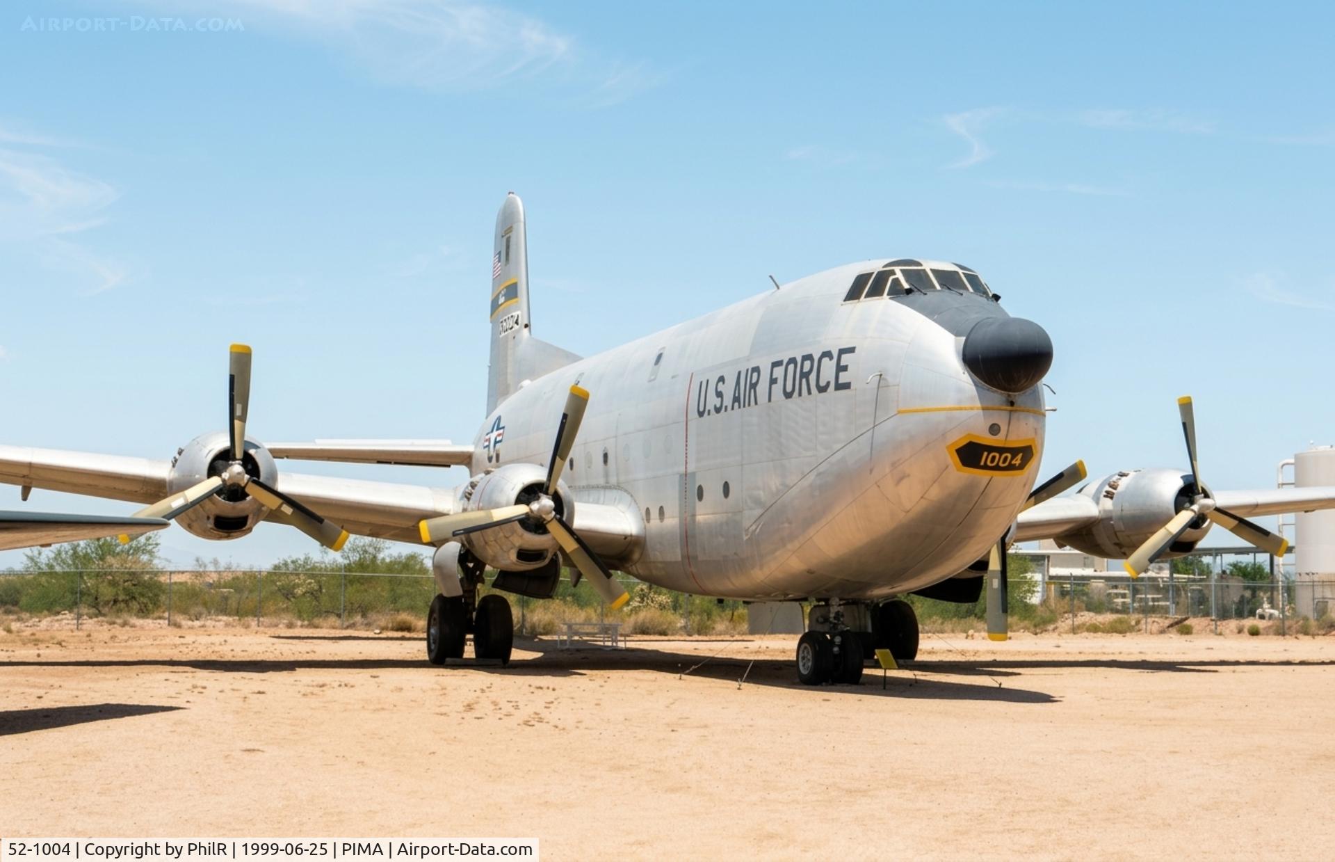 52-1004, 1952 Douglas C-124C Globemaster II C/N 43913, 52-1004 Douglas 1952 C-124C Globemaster ll USAF Pima 