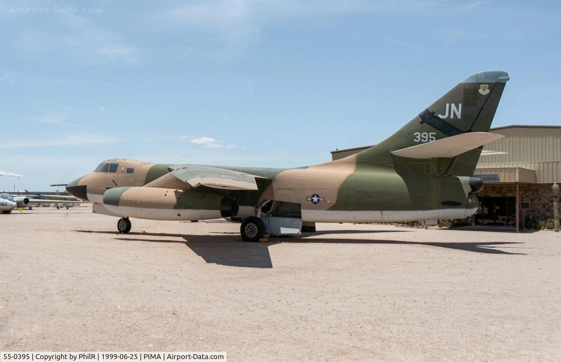 52-1004, 1952 Douglas C-124C Globemaster II C/N 43913, 55-0395 1955 Douglas WB-66D Destroyer USAF Pima 