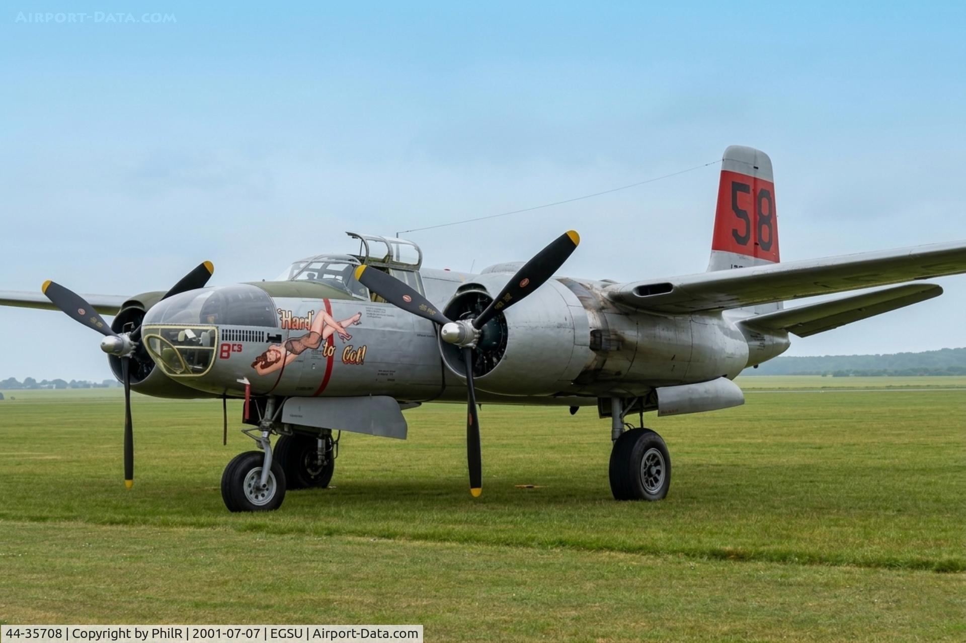 44-35708, 1944 Douglas A-26C Invader C/N 28987, 44-35708 1944 Douglas A-26C Invader USAAF Duxford 