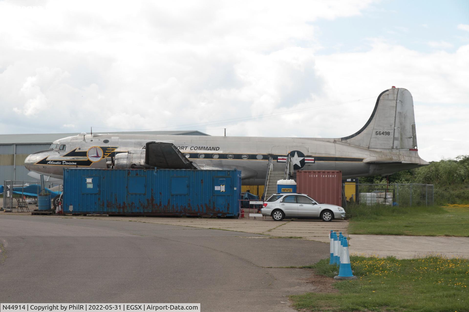 N44914, 1945 Douglas C-54Q-1-DC Skymaster (DC-4A) C/N 10630, 56498 (42-72525, N44914) 1945 Douglas C-54Q North Weald
