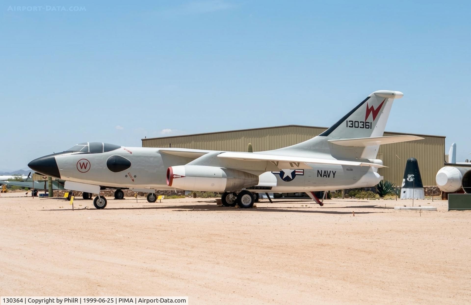 124629, Douglas TF-10B Skynight C/N 7499, 130361 Douglas YEA-3A Skywarrier USN Pima 
