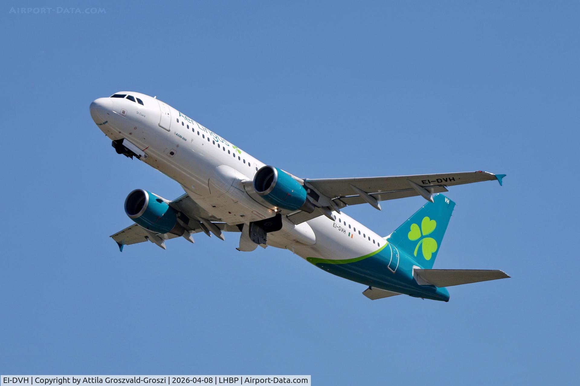 EI-DVH, 2007 Airbus A320-214 C/N 3345, LHBP - Budapest Liszt Ferenc Airport (BUD)