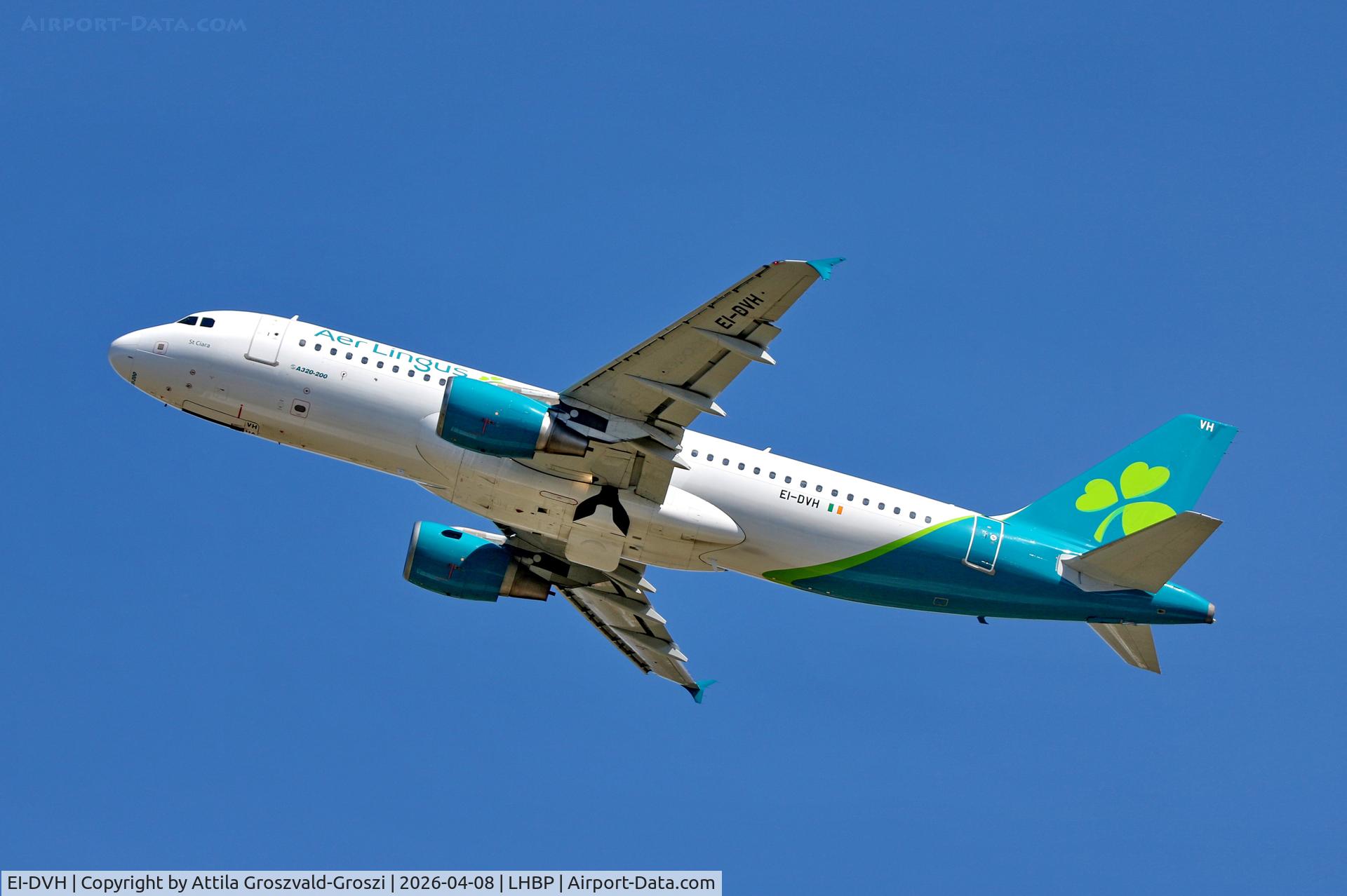 EI-DVH, 2007 Airbus A320-214 C/N 3345, LHBP - Budapest Liszt Ferenc Airport (BUD)