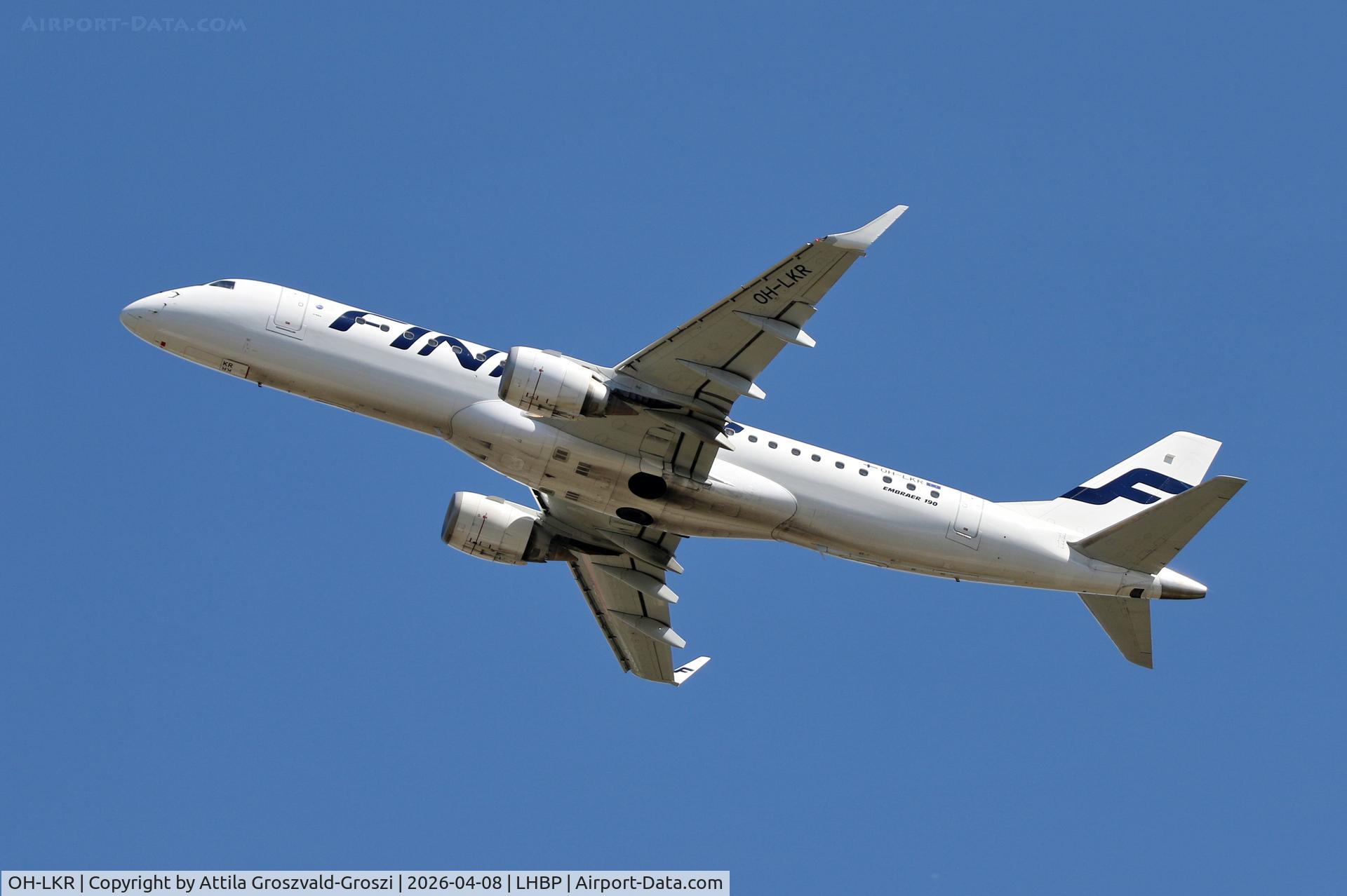 OH-LKR, 2011 Embraer 190LR (ERJ-190-100LR) C/N 19000436, LHBP - Budapest Liszt Ferenc Airport (BUD)