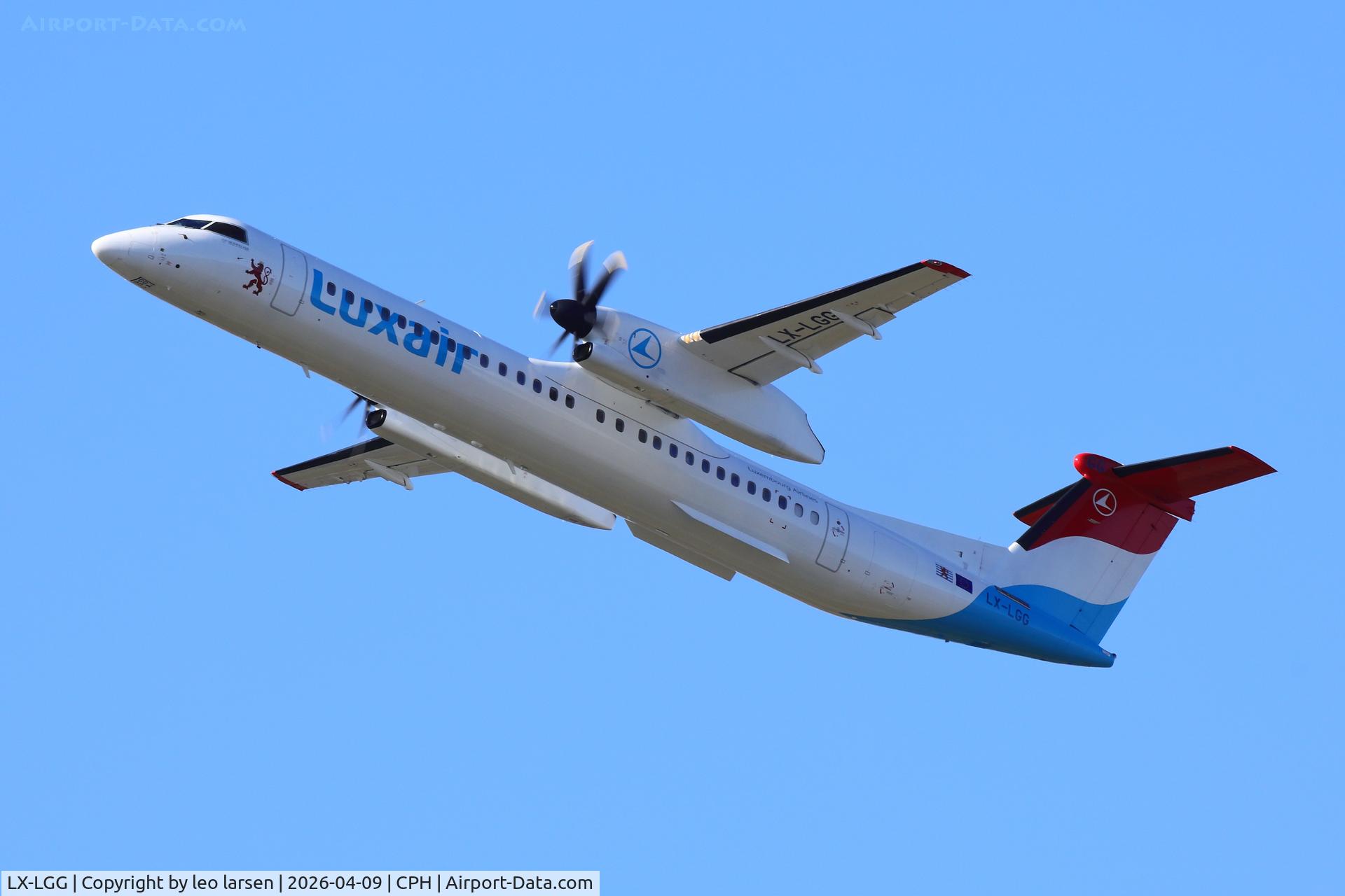 LX-LGG, 2012 Bombardier DHC-8-402Q Dash 8 Dash 8 C/N 4418, Copenhagen 9.4.2026