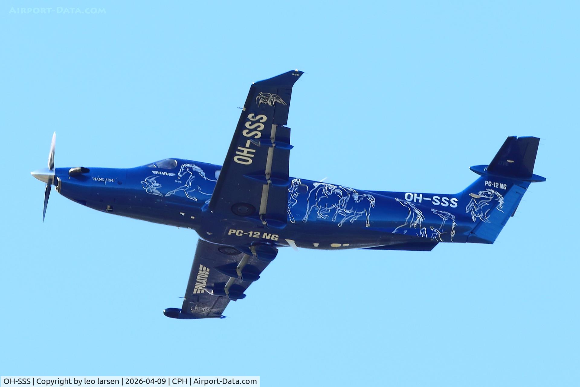 OH-SSS, 2019 Pilatus PC-12/47E C/N 1745, Copenhagen 9.4.2026