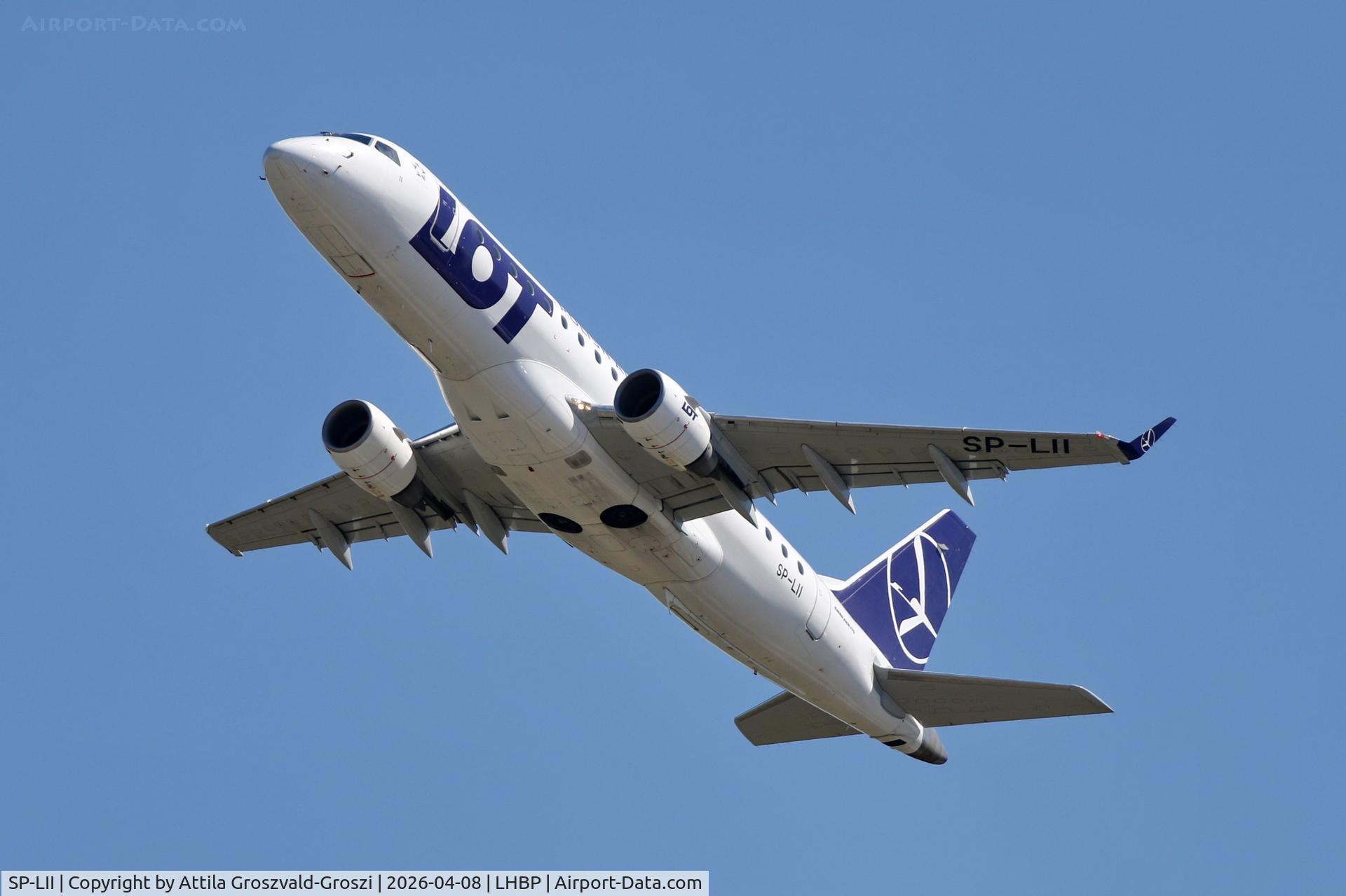 SP-LII, 2009 Embraer 175LR (ERJ-170-200LR) C/N 17000290, LHBP - Budapest Liszt Ferenc Airport (BUD)